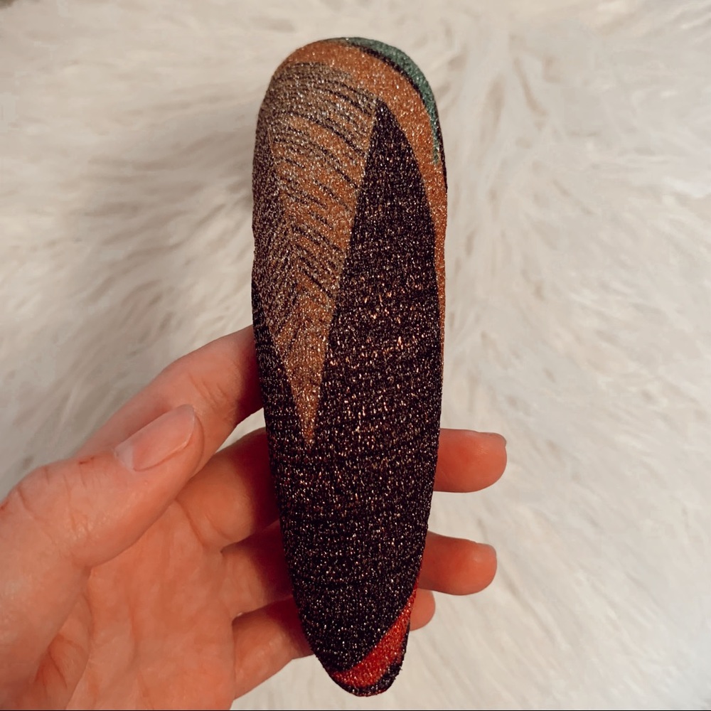 Lele Sadoughi Printed Padded Headband - Picture 3 of 4